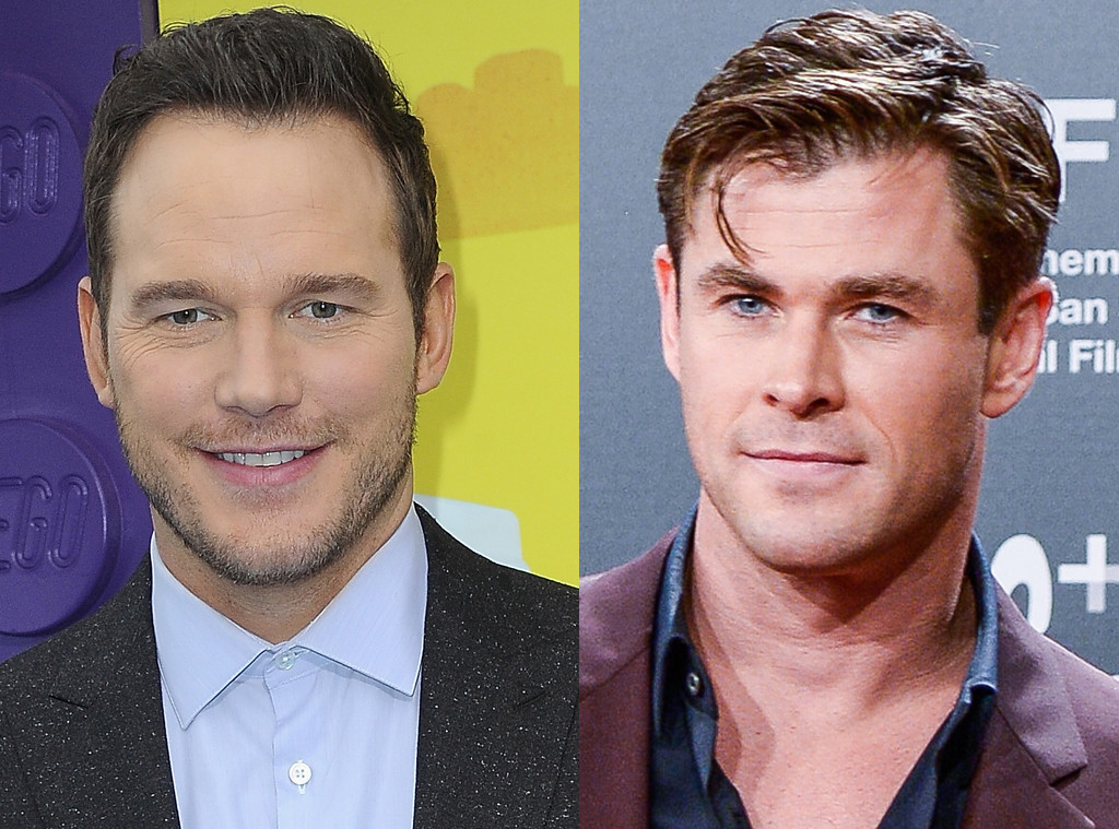 Chris Pratt, Chris Hemsworth Chris Pratt, Chris Hemsworth